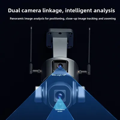 Solar Powered Dual Lens PTZ Camera