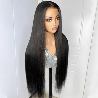 13x6 HD Lace Human Hair Wigs Straight Wave