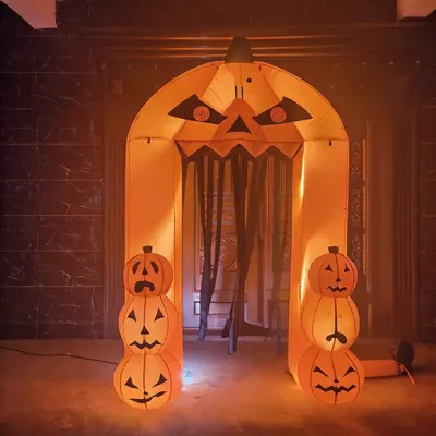 Halloween inflatable illuminated decorations