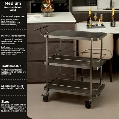 Two-Story Multi-Functional Service Cart