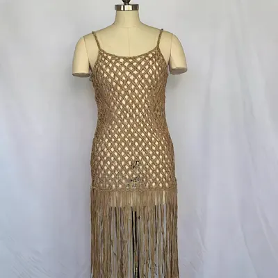 Bohemian-style women's halter top