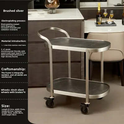 Two-Story Multi-Functional Service Cart