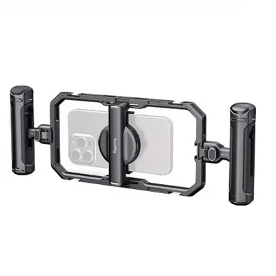 Professional Smartphone Video Cage Kit with Cooling and Handles