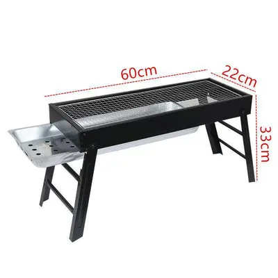 Stainless Steel Foldable Rotatable Barbecue Grill