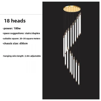 Minimalist Gold LED Pendant Light