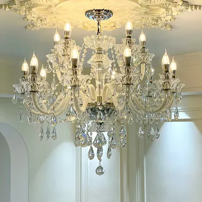 French Style Crystal Chandelier Lighting Fixture