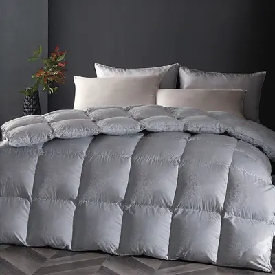 White goose down and duck down quilt