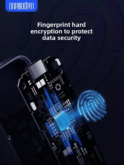 Solid-state hard drive external storage