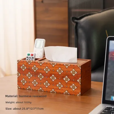 Portable Rosewood Jewelry Box