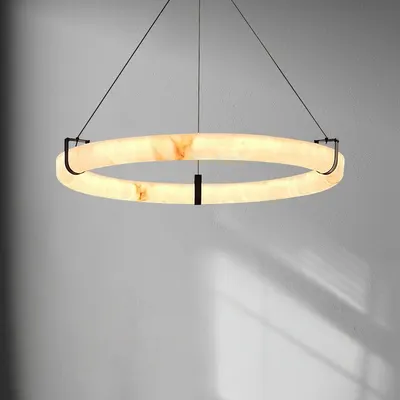 Cloud Stone LED Pendant Light with Remote Control