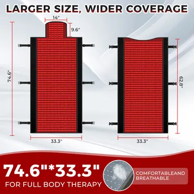 Infrared Red Light Therapy Heating Mat