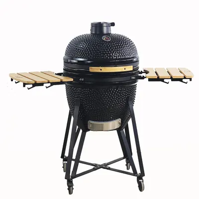 Large Ceramic Kamado BBQ Grill Oven