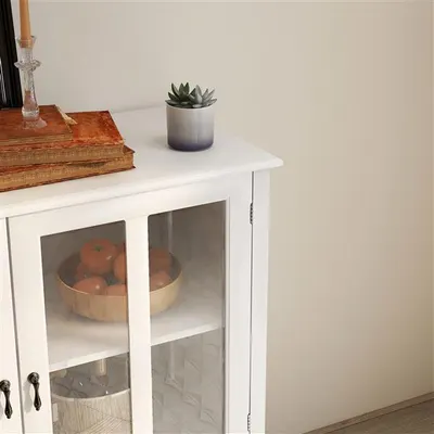 Buffet storage lockers
