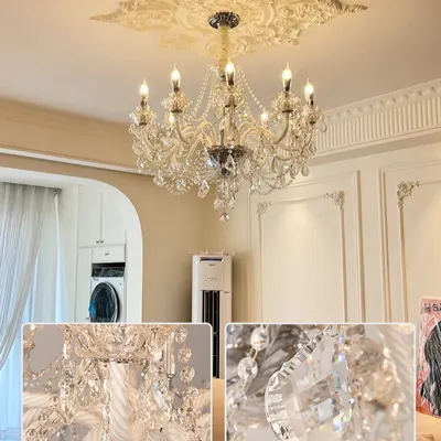 French Style Crystal Chandelier Lighting Fixture