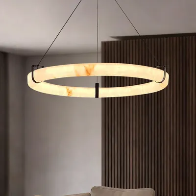 Cloud Stone LED Pendant Light with Remote Control