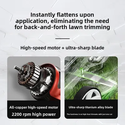 Electric Lawn Mower Garden Trimmer