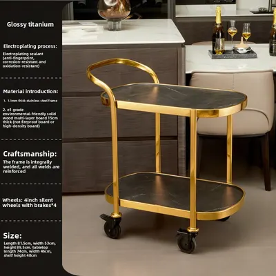 Two-Story Multi-Functional Service Cart