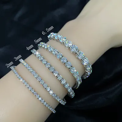 Moissanite Tennis Bracelet
